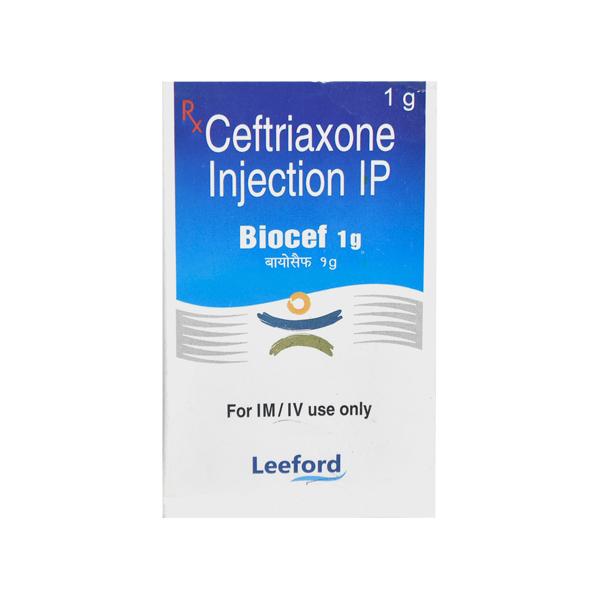Netmeds | BIOCEF 1gm Injection 10ml