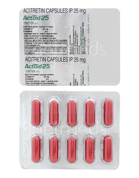 Netmeds | Actoid 25mg Capsule 10'S
