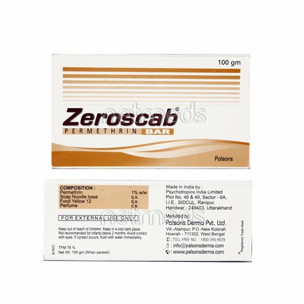 Netmeds | Zeroscab Bar 100gm