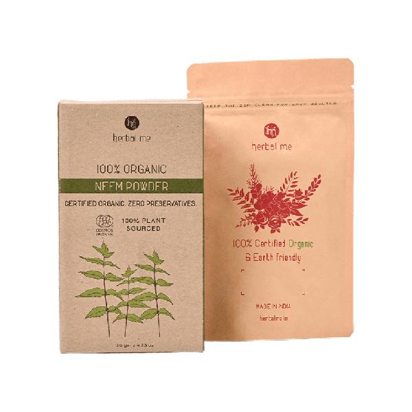 Netmeds | HM Herbal Me 100% Organic Neem Powder 120gm
