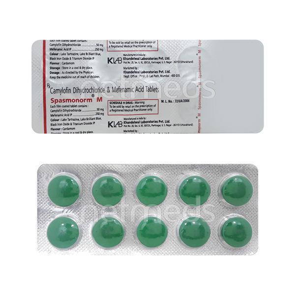Netmeds | Spasmonorm M Tablet 10'S