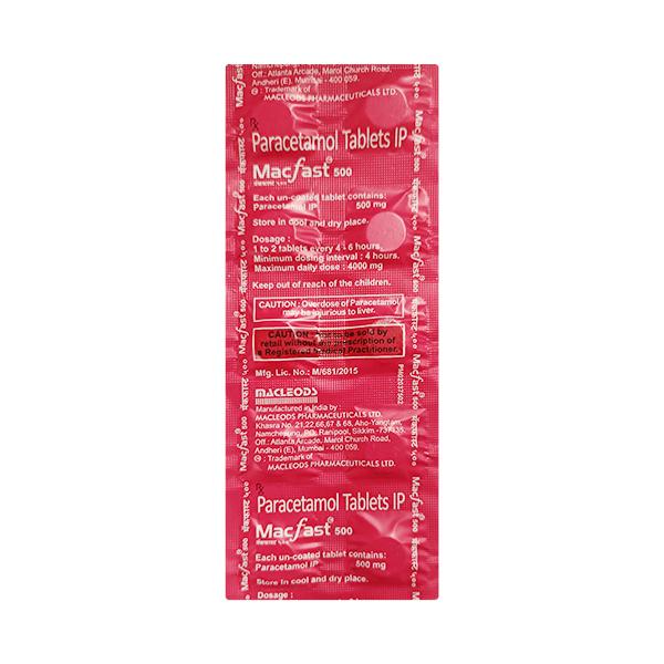 Netmeds | MACFAST 500mg Tablet 10's (se)