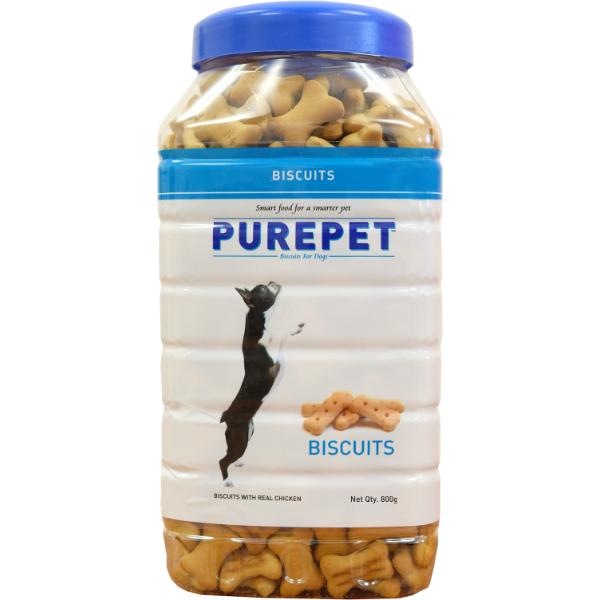 Netmeds | Purepet Biscuit Milk flavour For Dog Treats 800 g