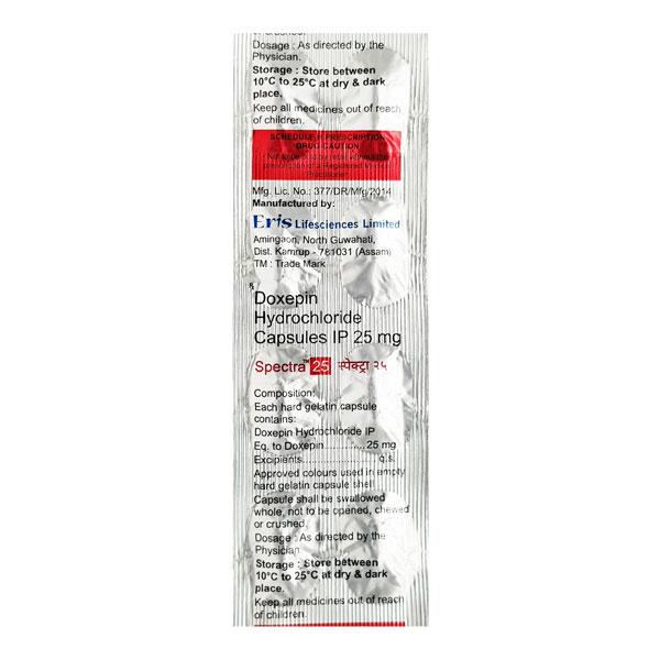 Netmeds | Spectra 25mg Capsule 10'S