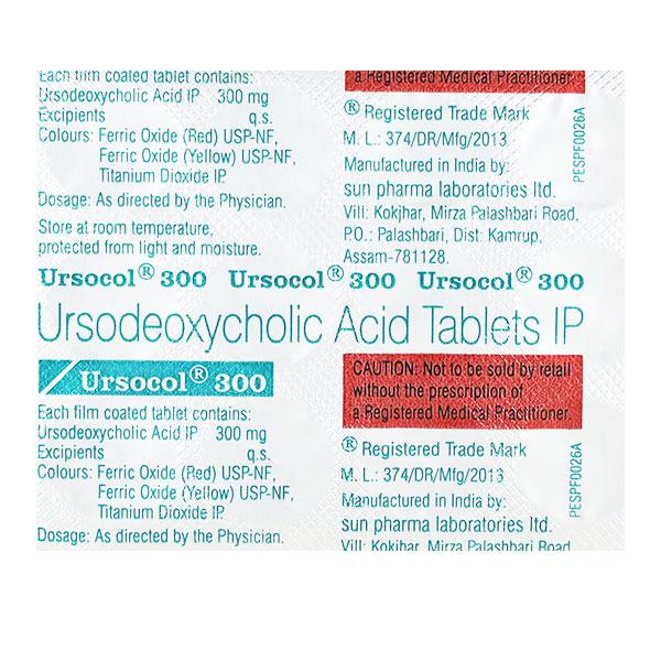 Netmeds | Ursocol 300mg Tablet 15'S