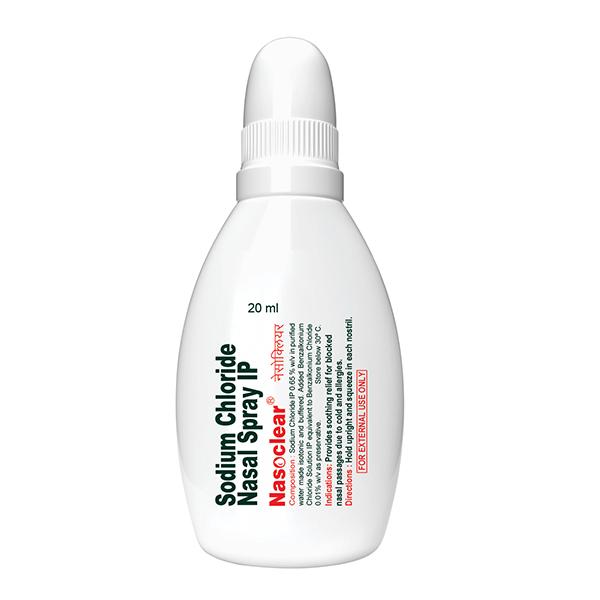 Netmeds | Nasoclear Nasal Spray 20ml