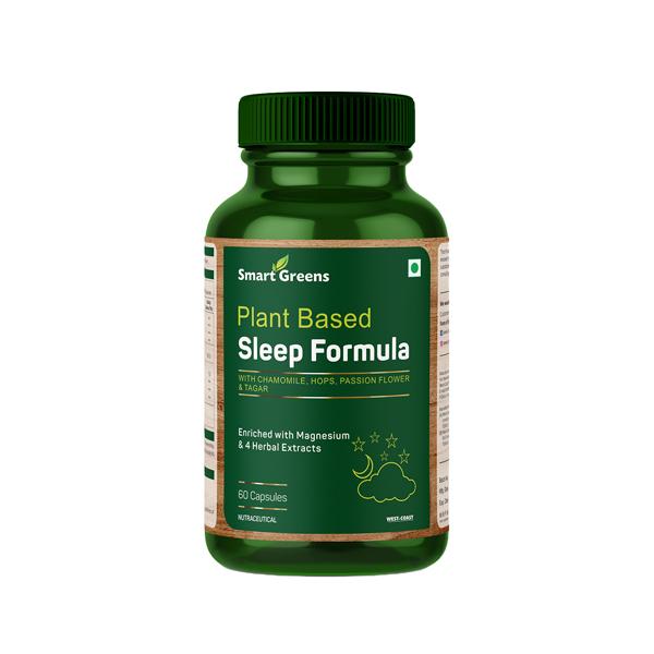 Netmeds | Smart Greens Plant Based Sleep Formula Capsule 60's