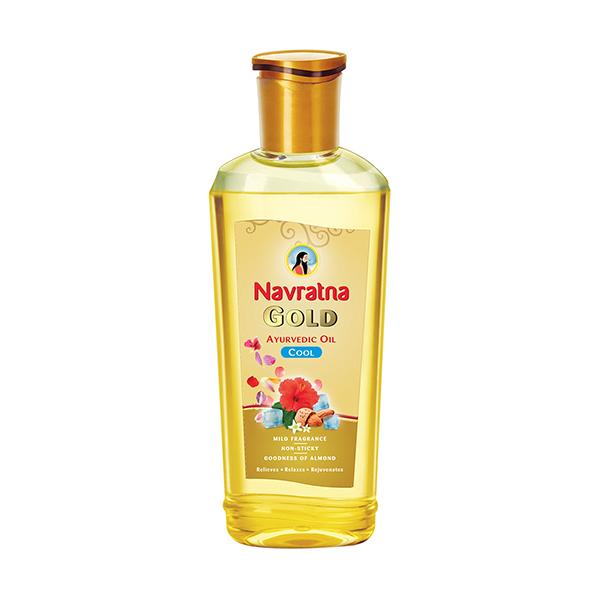 Netmeds | Navratna Gold Ayurvedic Cool Oil 500 ml