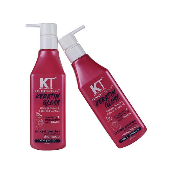 Netmeds | Kehairtherapy Keratin Gloss Shampoo & Conditioner (Pack Of 2) 500 ml