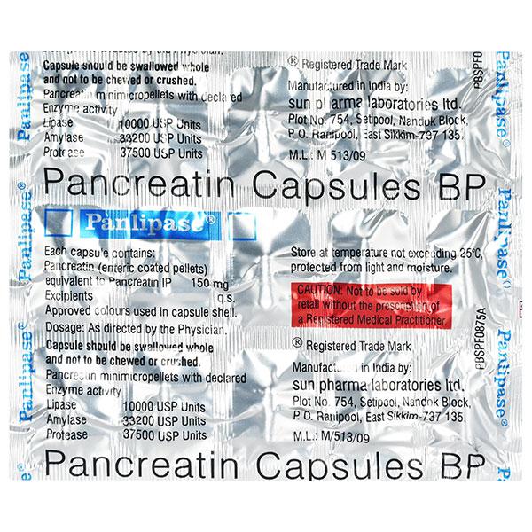 Netmeds | PANLIPASE Capsule 15's