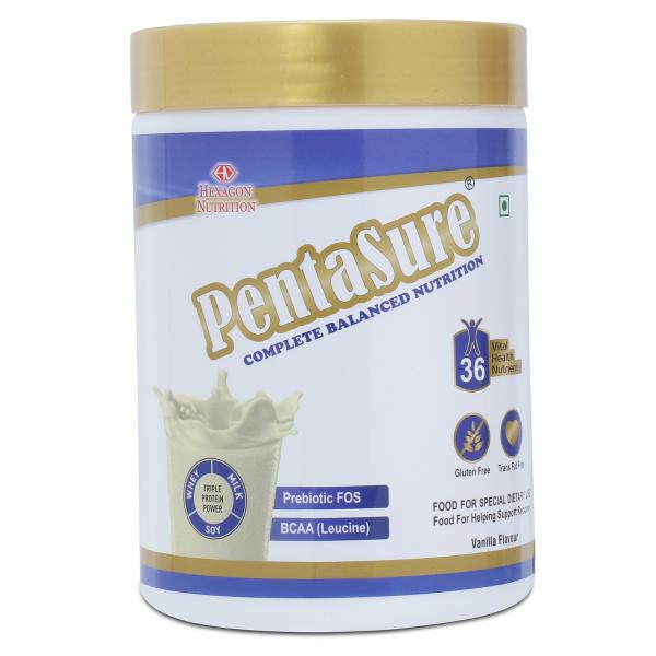 Netmeds | PentaSure Complete Balanced Nutrition Powder - Vanilla Flavour 400 g