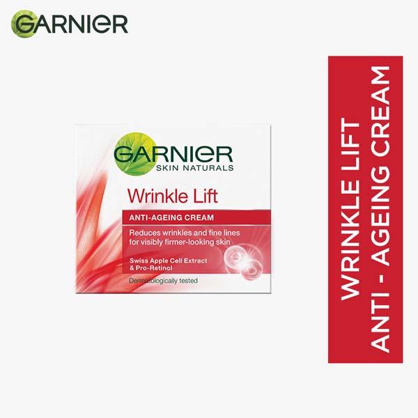 Netmeds | Garnier Skin Natural Wrinkle Lift Anti-Ageing Cream 18 gm
