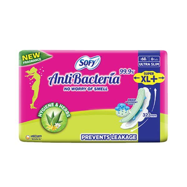 Netmeds | Sofy Antibacteria Pads - Super (XL+) 6's