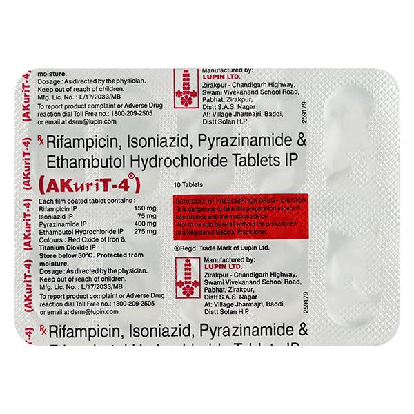 Netmeds | AKURIT 4 TABLET 10'S