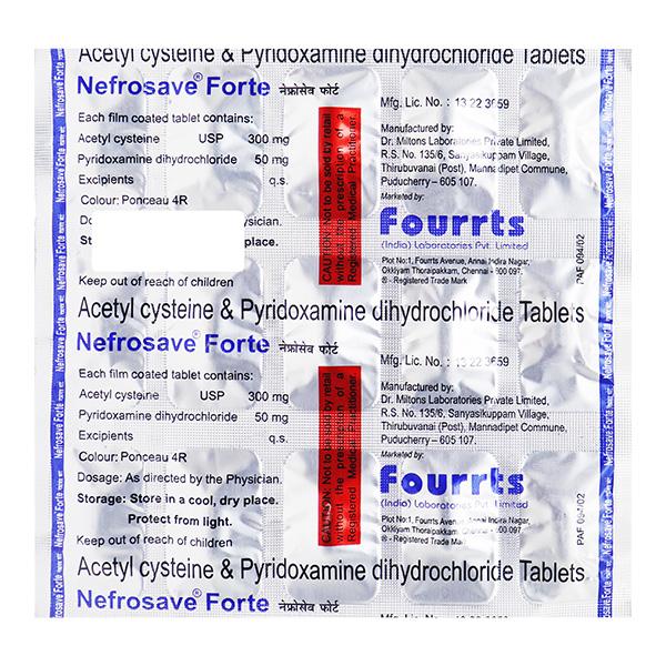 Netmeds | Nefrosave Forte Tablet 15'S