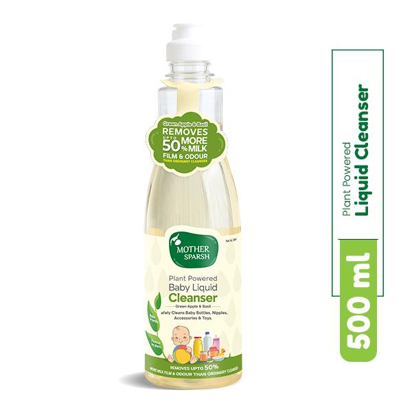 Netmeds | Mother Sparsh Natural Baby Liquid Cleanser Bottle 500 ml
