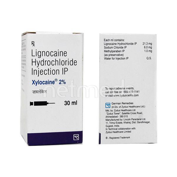 Netmeds | Xylocaine 2% Injection 30ml