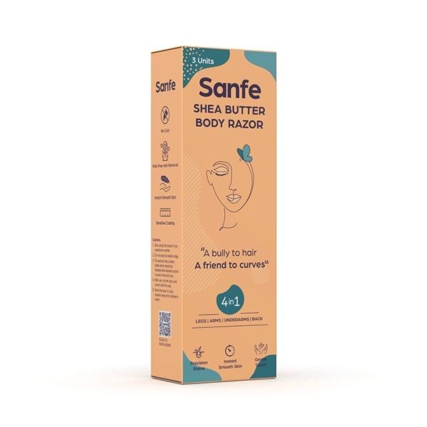Netmeds | Sanfe Shea Butter Body Razor 3's