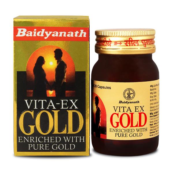 Netmeds | Baidyanath Vita Ex Gold Plus Capsule 20's