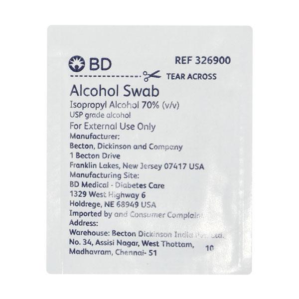Netmeds | BD ALCOHOL Swab 1's