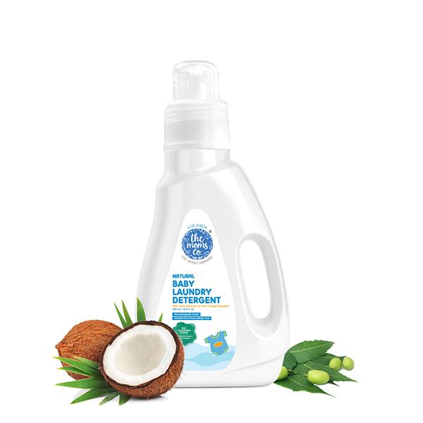 Netmeds | The Moms Co. Natural Baby Laundry Detergent Liquid 500 ml