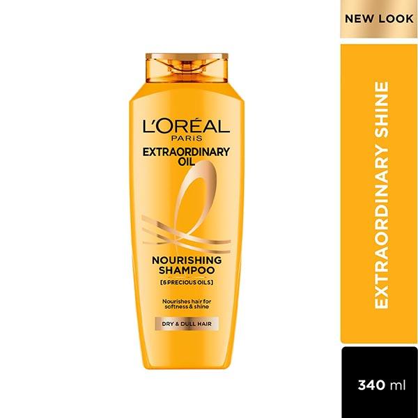 Netmeds | L'Oreal Paris Extraordinary Oil Nourishing Shampoo For Dry & Dull Hair - 340ml