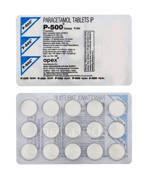 Netmeds | P 500mg Tablet 15'S