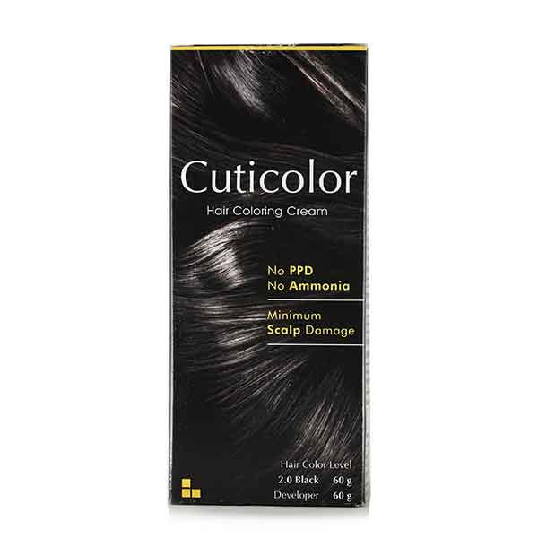 Netmeds | CUTICOLOR BLACK HAIR COLORING Cream 60gm