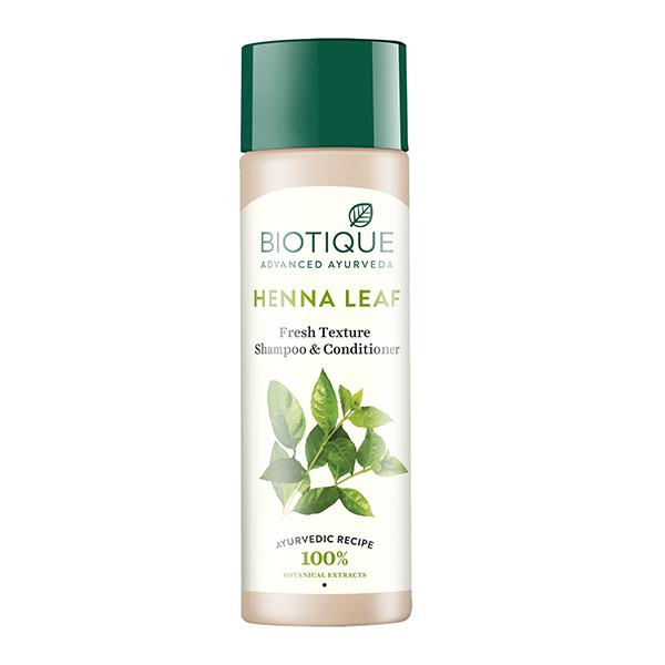 Netmeds | Biotique Henna Leaf Fresh Texture Shampoo & Conditioner 120 ml