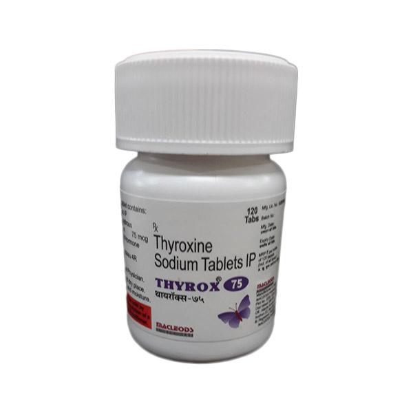 Netmeds | THYROX 75 Tablet 120's