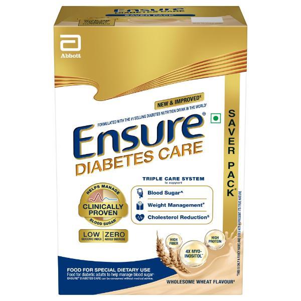 Netmeds | Ensure Diabetes Care Powder - Wholesome Wheat Flavour 950 g (Refill Pack)
