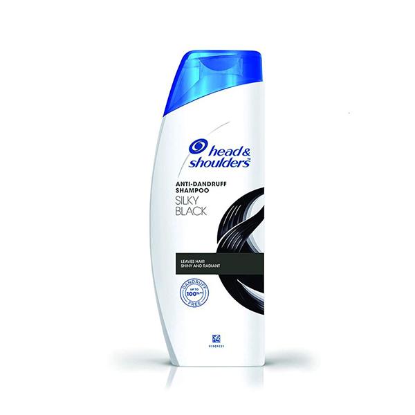 Netmeds | Head & Shoulders Silky Black Anti Dandruff Shampoo 180ml