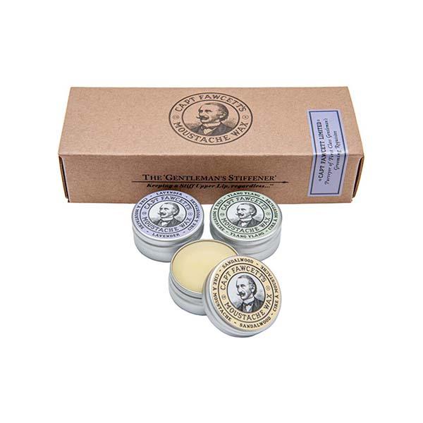 Netmeds | Captain Fawcett Moustache Wax Cornucopia 15ml each 3's