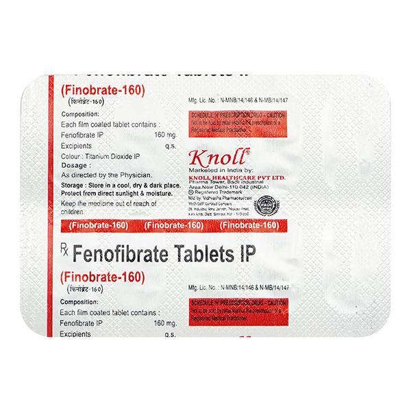 Netmeds | FINOBRATE 160 Tablet 10's
