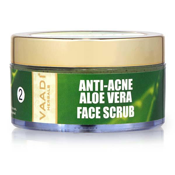 Netmeds | Anti-Acne Aloe Vera Face Scrub 50 gm