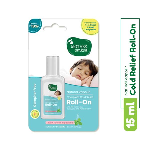 Netmeds | Mother Sparsh Natural Vapour Roll On 15 ml