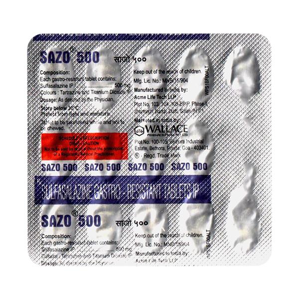 Netmeds | Sazo 500mg Tablet 15'S