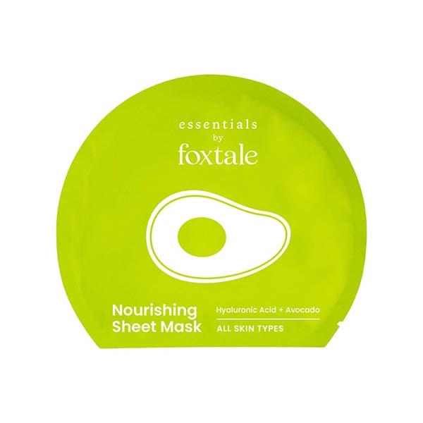 Netmeds | Foxtale Nourishing Sheet Mask with Hyaluronic Acid and Avocado 26 gm