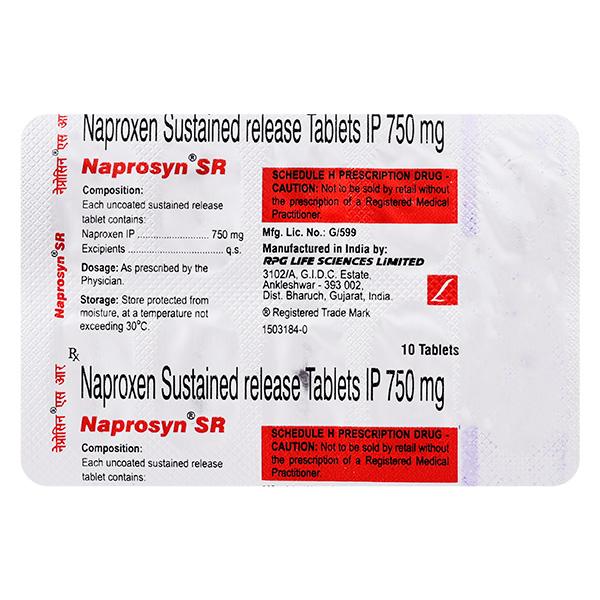 Netmeds | Naprosyn SR Tablet 10'S