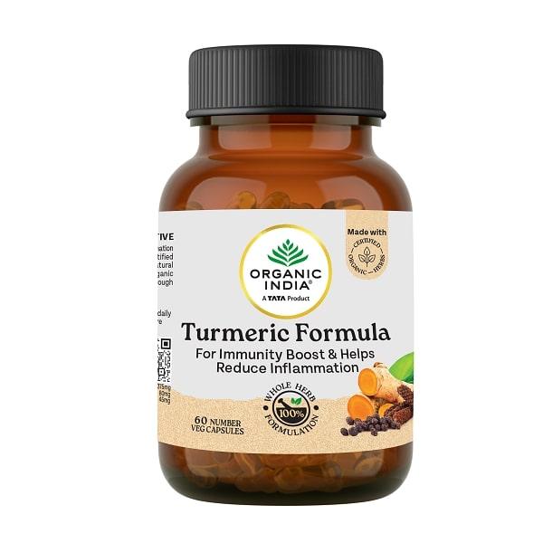 Netmeds | Organic India Turmeric Formula Veg Capsules 60's