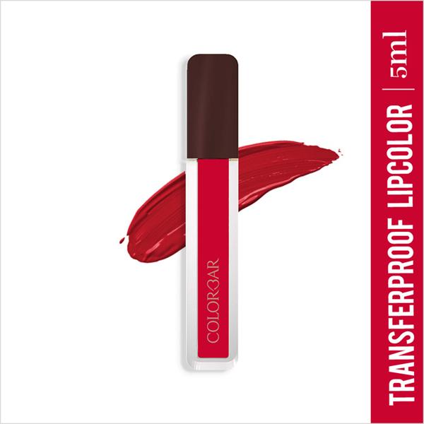 Netmeds | Colorbar Powerkiss Vegan Matte Lipcolor - Hot Fire 5 ml