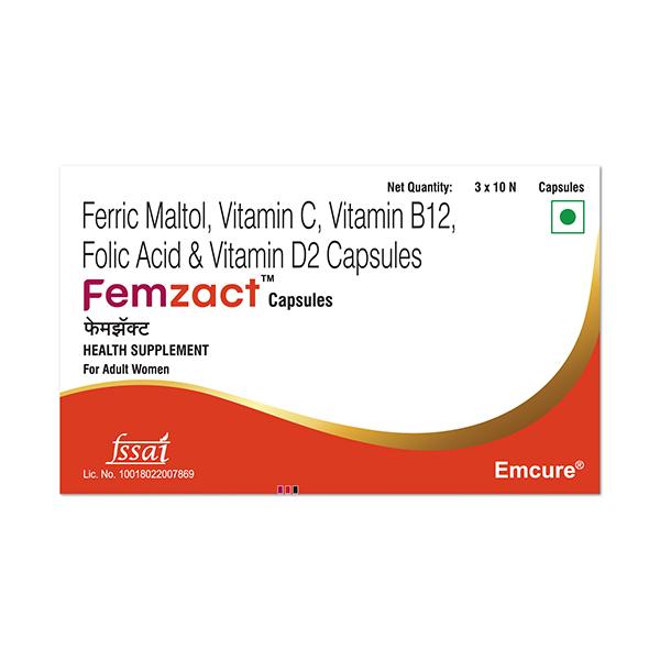 Netmeds | FEMZACT Capsule 10's