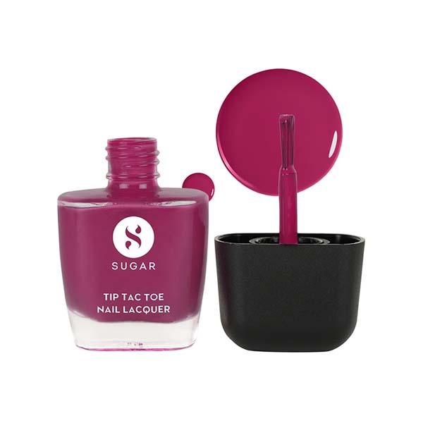 Netmeds | Sugar Cosmetics Tip Tac Toe Nail Lacquer Classic 23 - Mystic Magenta 9 ml