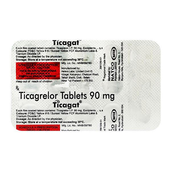 Netmeds | TICAGAT 90mg Tablet 14's