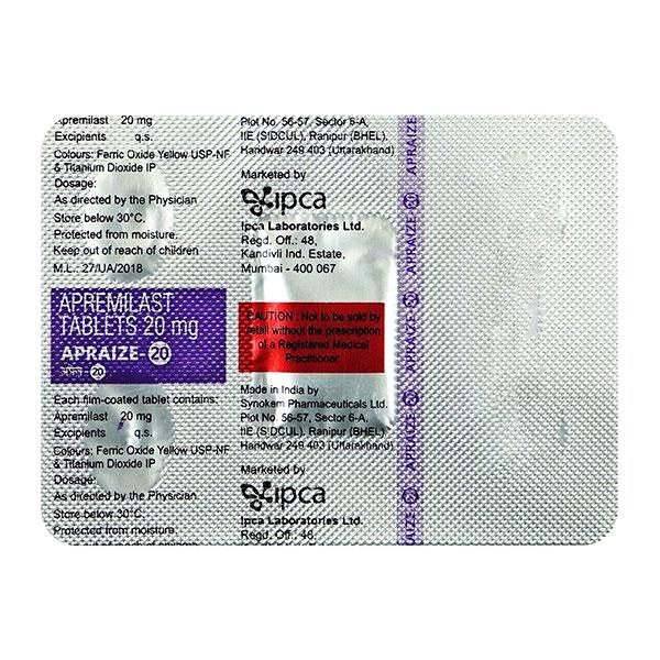 Netmeds | Apraize 20Mg Tablet 4's