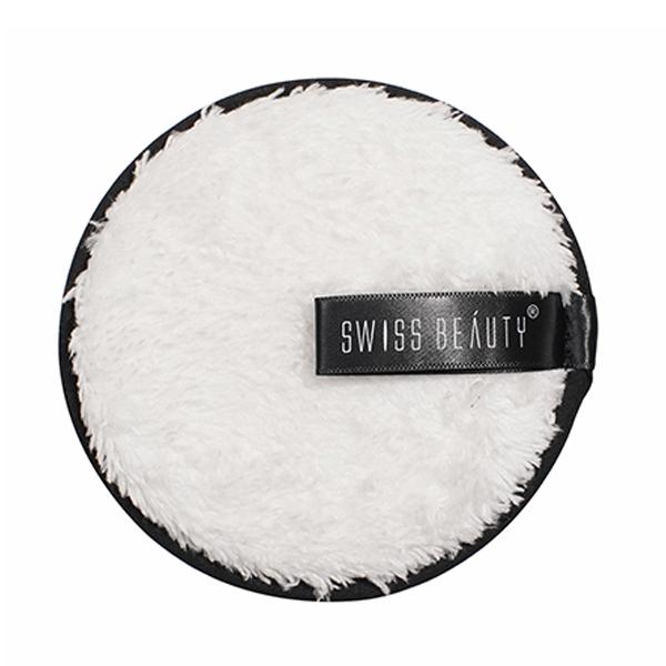Netmeds | Swiss Beauty Soft & Gentle Cleansing Reusable Makeup Remover Pad (White) 1'S