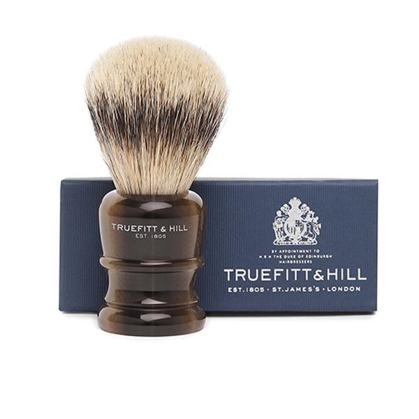 Netmeds | Truefitt and Hill Faux Horn Super Handmade Shaving Brush Wellington Luxury Essential Grooming Collection For Men 1's