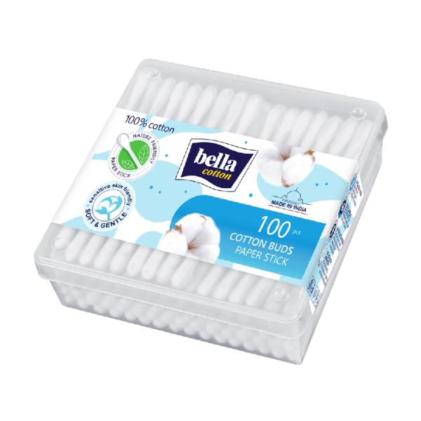 Netmeds | Bella Paper Cotton Buds Box 100's