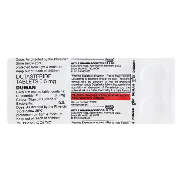 Netmeds | Duman 0.5mg Tablet 10'S