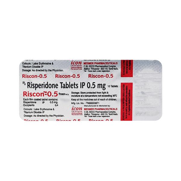 Netmeds | Riscon 0.5mg Tablet 10'S